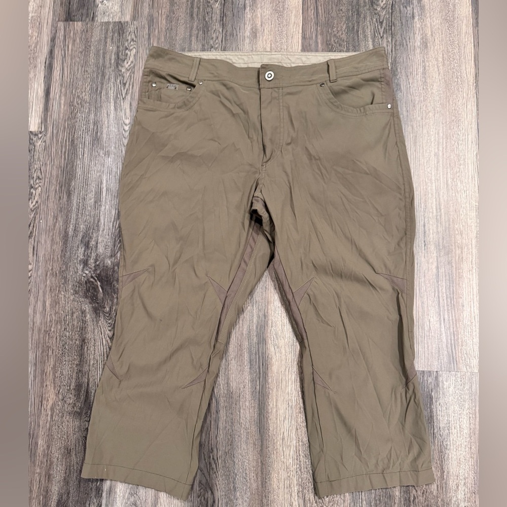 KUHL Pants Storm Silencr Outdoor Hiking Pants Olive Green Men’s 40x30 19S‎